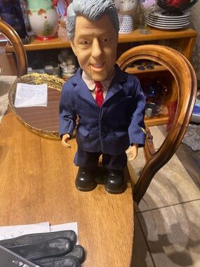 President Clinton. You either loved or hated him. No in between. 14 inches tall